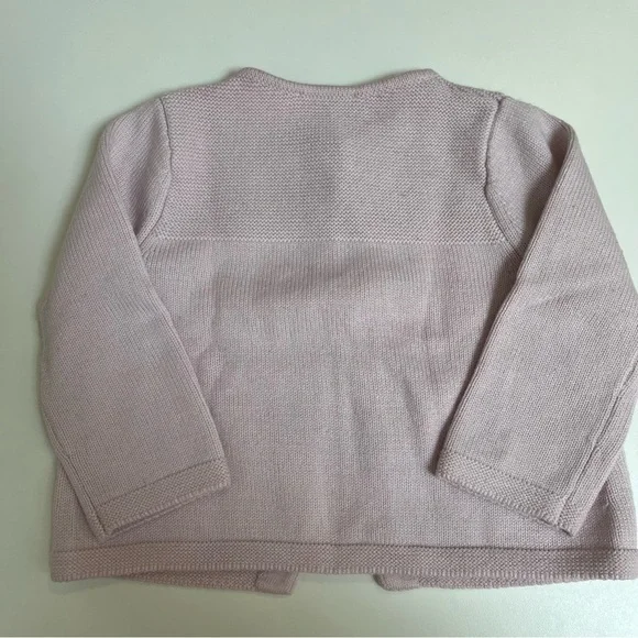 ***$8 BUNDLE*** Jacadi Pink Knit Cardigan - Picture 3 of 3